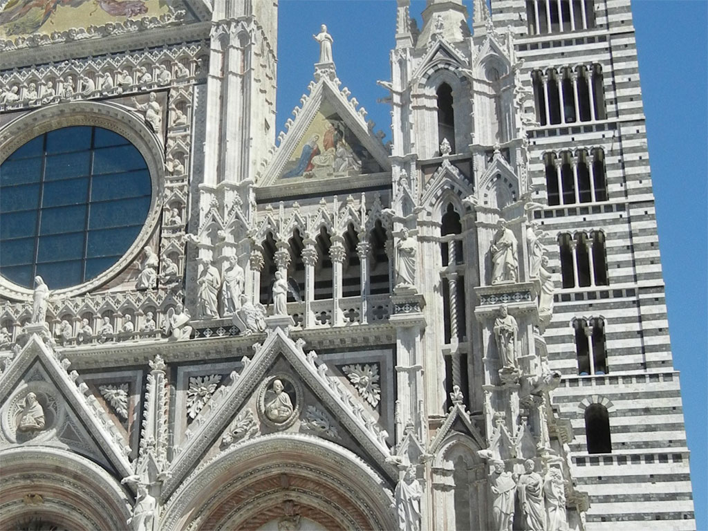 Siena - Duomo - Detail