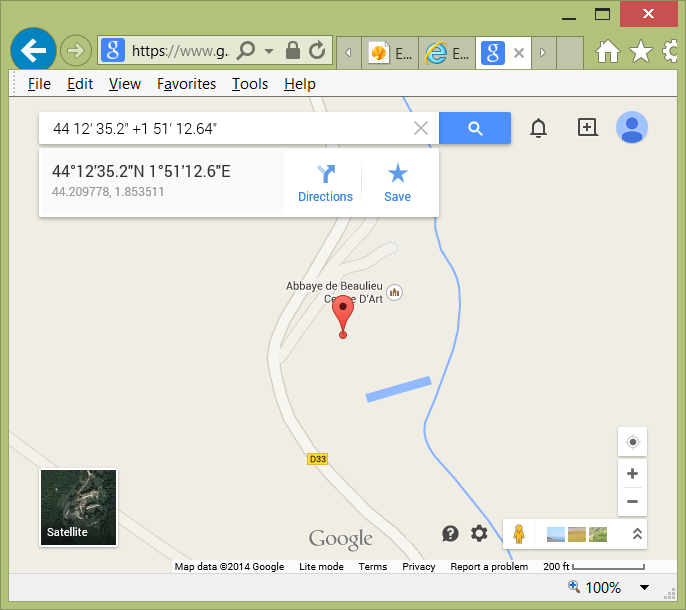 How To Enter GPS Coordinates Into Google Maps Domain Web Center