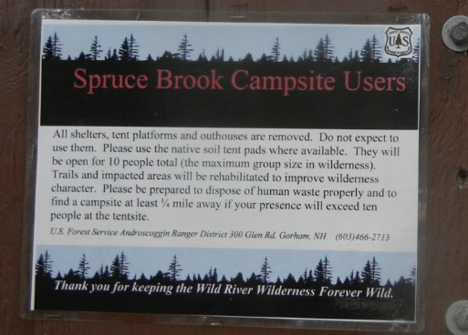 2014-05-24 SA 15;14 Spruce Brook Campsite