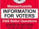 MA Ballot questions - how to vote? - 2026 Information for voters - 2026